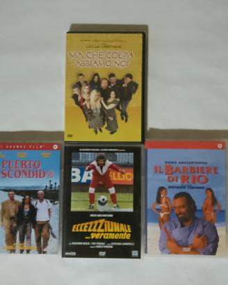 Lotto 4 DVD Commedie italiane ( 1 NUOVO SIGILLATO)