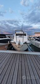 Barca a motore cabinato