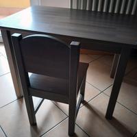 Tavolo e sedia Ikea SUNDVIK bambini