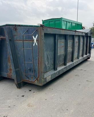 CONTAINER SCARRABILE USATO CON COPERCHIO