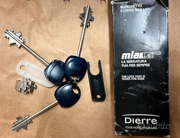 Serratura porta blindata DIERRE Atra AH5 R