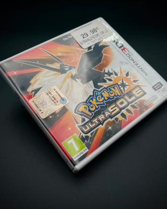 Pokemon Ultra Sole Gioco Nintendo 3ds Completo ITA