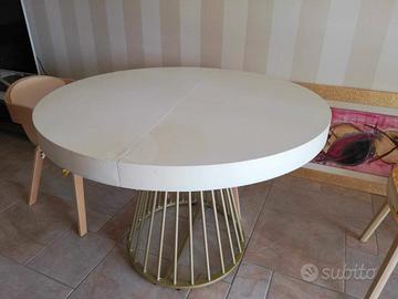 Tavolo rotondo allungabile 