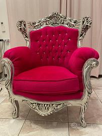 POLTRONA DESIGN FUCSIA