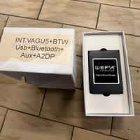 Interfaccia BT con usb e aux per autoradio golfV