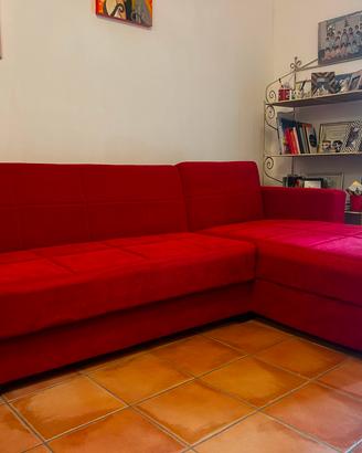 DIVANO ANGOLARE LETTO CON DOPPIO CONTENITORE