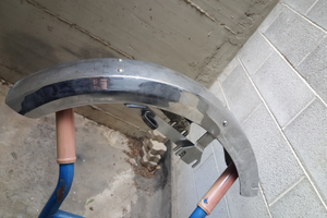 Parafango anteriore moto anni 70