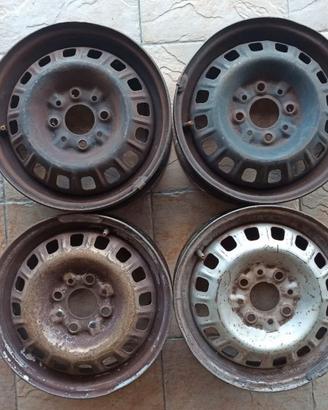 Cerchi da 13  fiat Panda hobby- Young- clx- dance