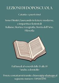 Lezioni di doposcuola