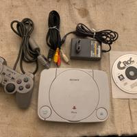 Sony PS One con un gioco