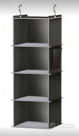 Organizer armadio in tessuto