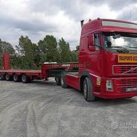 Semirimorchio Bertoja Volvo trattore eccezionale