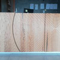 Madia legno soggiorno casa arredamento