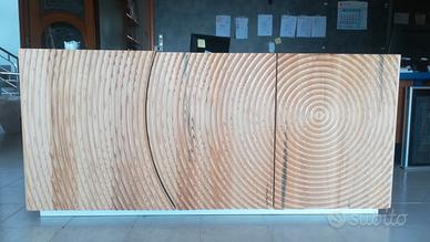 Madia legno soggiorno casa arredamento