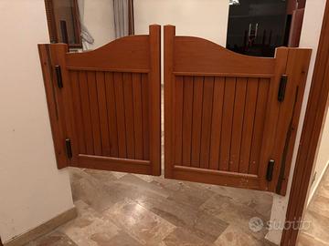 Porte Saloon in Legno Massello - Doppia Anta