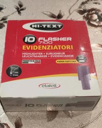 Evidenziatori Hi-Text IO Flasher 7100 Etafelt