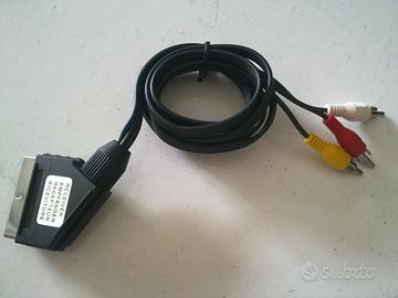 Cavo presa Scart audio video 1,5 mt NUOVO