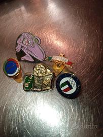 Lotto spilla vintage cinque sport  cartun