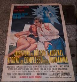 manifesto cinema film le inibizioni del dottor gau