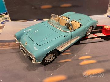 Modellino chevrolette corvette. scala 1/18  burago