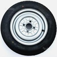 Ruota completa per rimorchio 155/70-12C Fiat