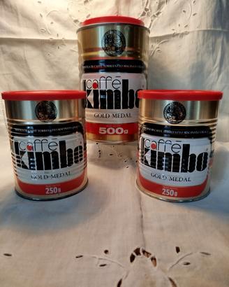 tre latte Kimbo da collezione 