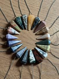 Pendoli in pietra naturale