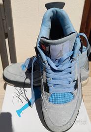 Air Jordan 4 Retro "University Blue" taglia 44