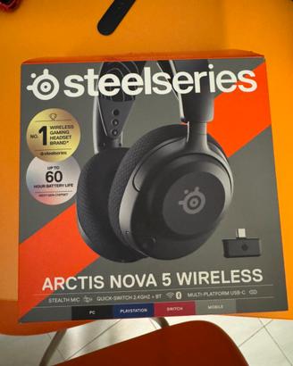 Cuffie gaming artctis nova