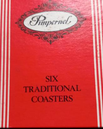 Set 6 sottobicchieri Pimpernel – English Fox Hunti