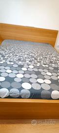 letto matrimoniale 140 x 200 Malm Ikea