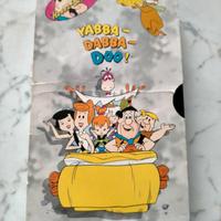cassetta VHS film cartone animato Yabba Dabba Doo