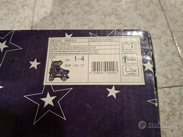 Pattini a rotelle + protezioni bambino