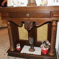 Mobile da ingresso in legno + Specchio