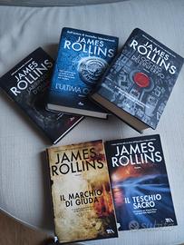 5 libri di James Rollins 