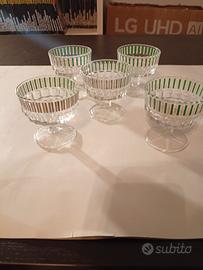 coppe da dessert vintage 