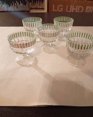 coppe da dessert vintage 
