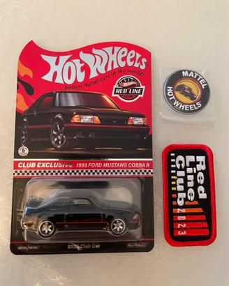 Hot Wheels RLC 1993 Ford Mustang Cobra R