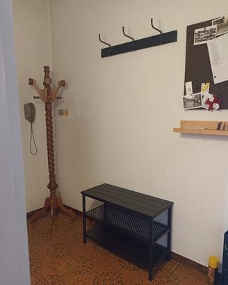 panca con scarpiera e appendiabiti Pinnig