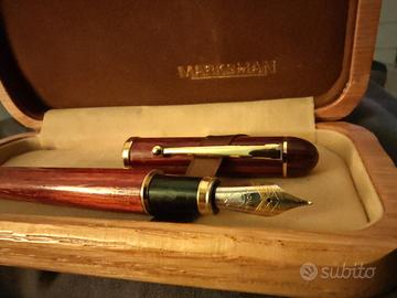 PENNA STILOGRAFICA MARKSMAN IN LEGNO CON CUSTODIA

