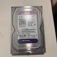 HDD WD PURPLE SATA 1 Tb video sorveglianza