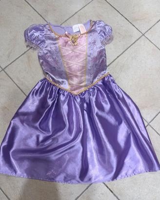 Vestito di carnevale da Rapunzel