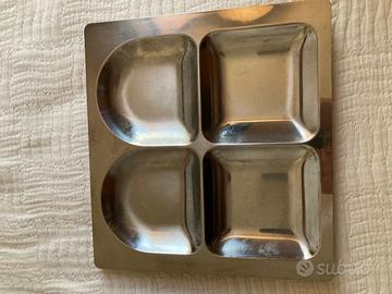 Antipastiera originale "AMC" in acciaio inox