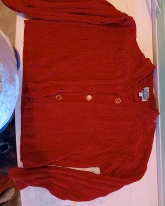 maglioncino/coprispalle rosso