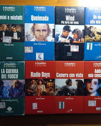 N. 22 videocassette VHS - "la Repubblica Cinema"
