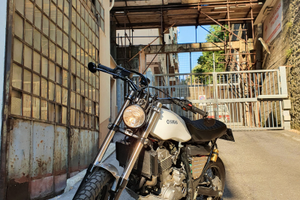 Yamaha xtz 660 - custom style scrambler - re