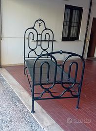 letto antico anni primi 900.