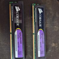 2 banchi di ram 800 mhz corsair