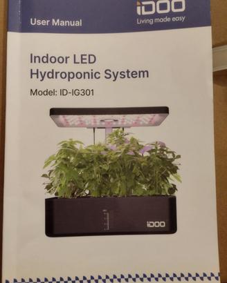 Sistema idroponico da interno