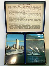 Scatola di Carte da Gioco Vintage